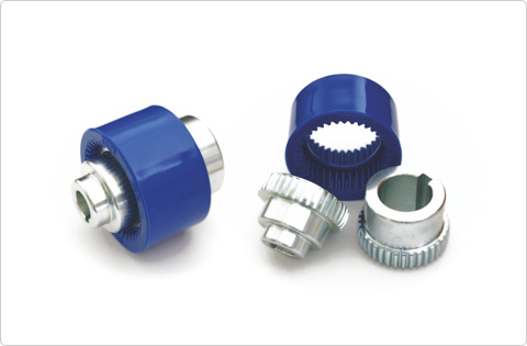 Solid Flexible Gear Coupling
